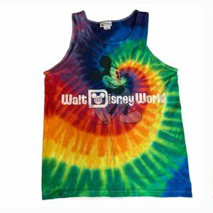 DISNEY Parks Authentic Orginal Tie Dye Tank Top M